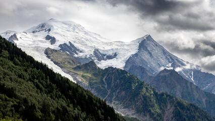 Widok na Mont Blanc