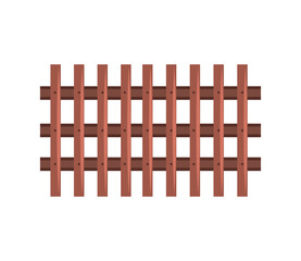 wooden backyard fence