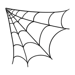 illustration of a pillow spider web vector Halloween Spider Man animal scary cobweb  © Kwannapa