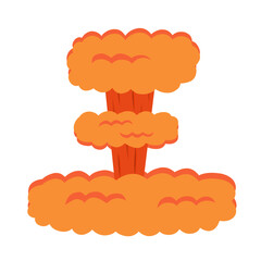 Nuclear atomic explosion comic