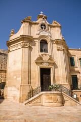 Church of Our Lady of Victory, first church built in Valletta, Malta