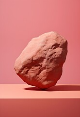Earthly Simplicity: Pop Art Minimalism on a Rock