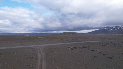 The Blafell is a peak in South Iceland, located east of the glacier Langajökull and has an elevation of 1,047 meters.