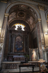 Fototapeta na wymiar San Marcello al Corso is a church in Rome, Italy, devoted to Pope Marcellus I.