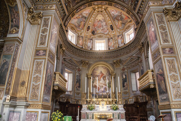 Obraz premium San Marcello al Corso is a church in Rome, Italy, devoted to Pope Marcellus I.