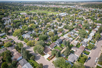 Skyward Dreams: Breevort Park, Saskatoon, Saskatchewan Landscape