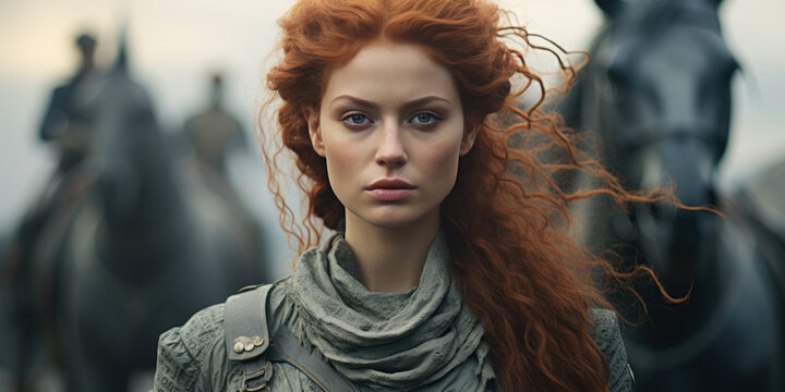 Boudica (Boadicea) Warrior Queen of the Iceni.