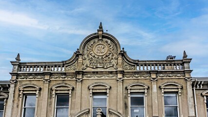 The Carnegie Free Library in the village of Blackrock, Dublin,Built in 1905, built with money donated by the  philanthropist Andrew Carnegie