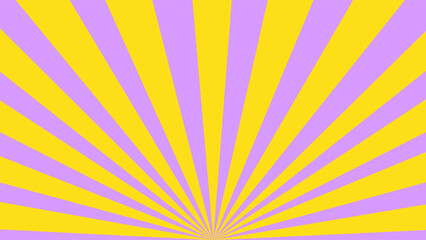 Purple and yellow background with rays