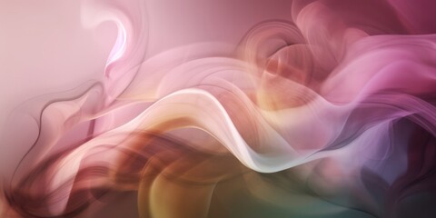 Obraz premium Creative Smoke and Light Dance in Stars Art Group Style