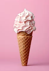 Poster Flavorful Delights: Pop Art Minimalism on Ice Cream © BCFC