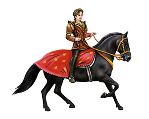 Prince on horseback