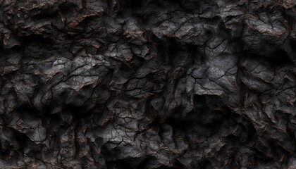 roughness texture of black volcanic stones