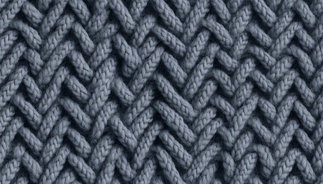 gray braided wool texture