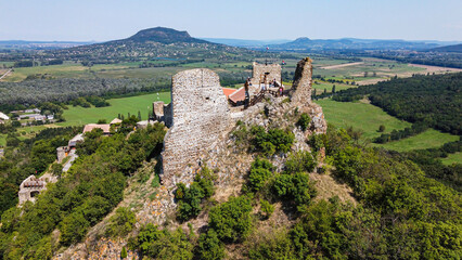 Castle with landscape