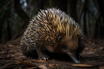 Echidna This species of monotreme. Generative AI