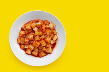 Daikon Kimchi. Tasty and spicy