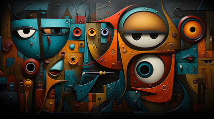 Fluid Abstraction: Dynamic Color Symphony