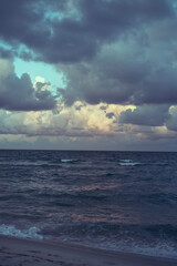 Obraz premium sunset over the sea Florida 