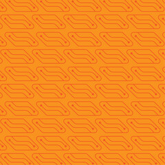 Texture geometric orange abstract concept lines creative minimalist vector