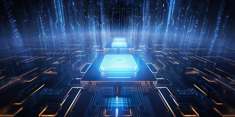 Network data protection background, conections cyberspace, representing tecnology information security, illustrative image programming codes, security concept, Abstract banner.