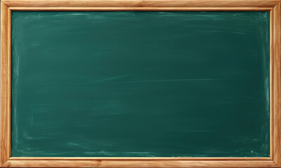 School green blank blackboard background