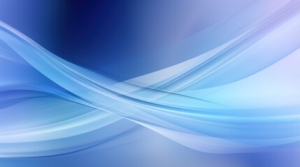 Fototapeta premium Abstract or flowing blue background