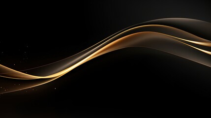 Abstract flowing wave pattern background