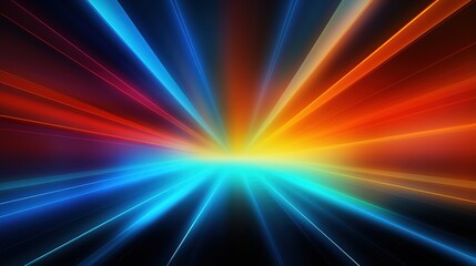 abstract background with rays