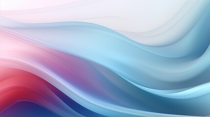 Fototapeta premium Abstract blue wave design with smooth lines and dynamic motion