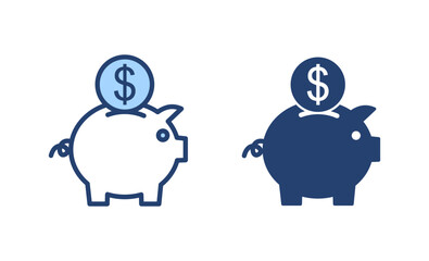 Bank icon vector. Bank sign and symbol, museum, university