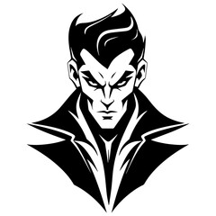 vampire silhouette vector