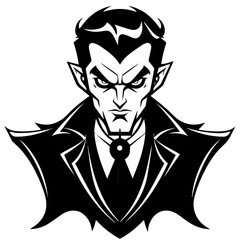 vampire silhouette vector