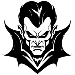 vampire silhouette vector