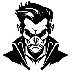 vampire silhouette vector