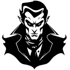 vampire silhouette vector