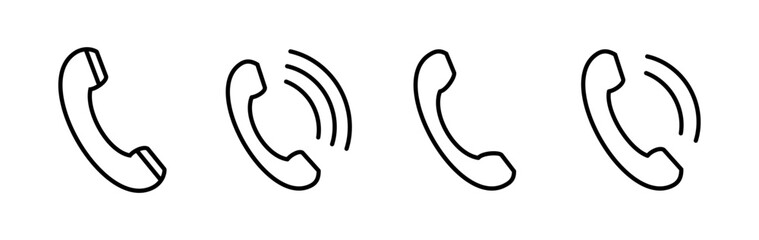 Call icon vector. phone icon vector