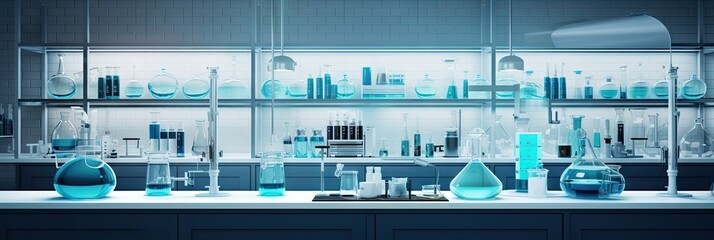 science lab interior