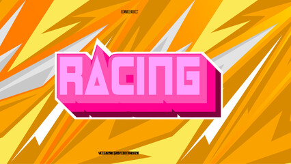 editable text effect template with abstract background use for business brand and logo.