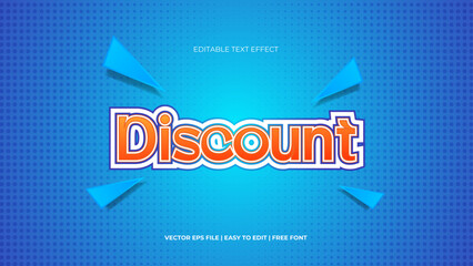 Comic style editable text effect