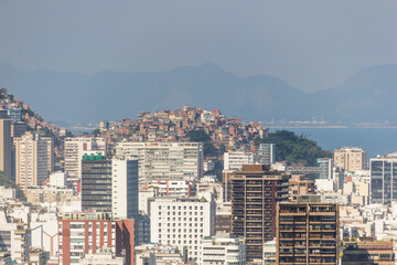 view of Leblon neighborhood in Rio de Janeiro.