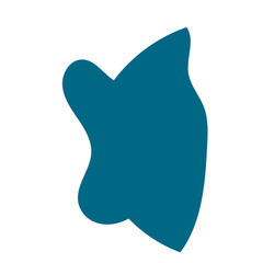 Cool Tone Abstract Shapes Vectors 