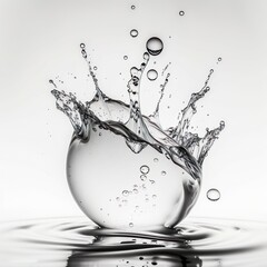 water drops background