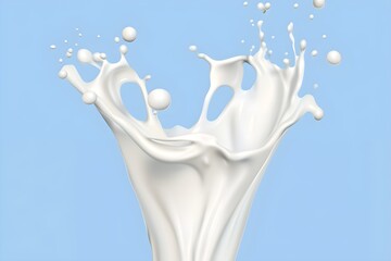 ミルクスプラッシュ　with generative ai