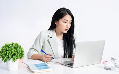 Portrait of young Asian business woman
