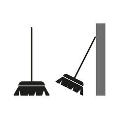 Brush icon. Vector illustration. EPS 10.