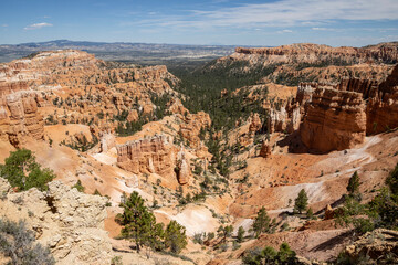 Fototapeta premium The beautiful Bryce Canyon National Park