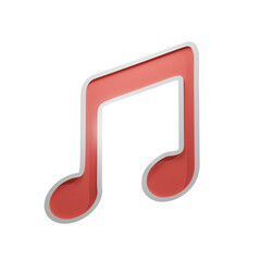  Back to School Preparation Education 3D rendering icon Not Music