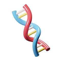  Back to School Preparation Education 3D rendering icon DNA