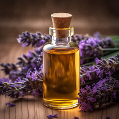 lavender oil and lavender